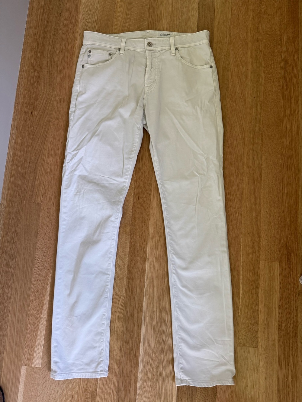 Slim White Jeans